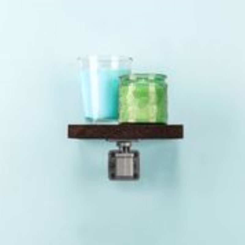 7-1/4 in. W X 8 in. D Brown Wood Shelf