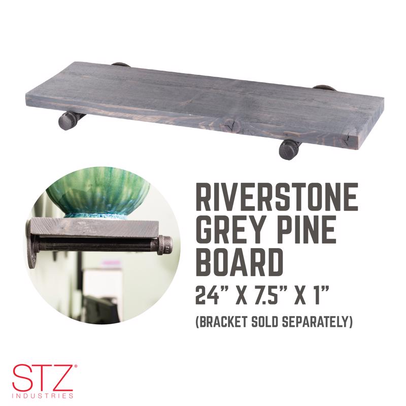7-1/4 in. W X 24 in. D Riverstone Wood Shelf
