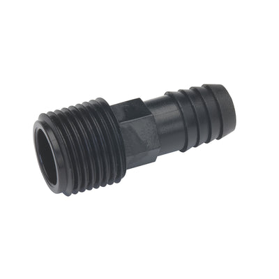 B&K 1/2 in. Barb each X 1/2 in. D MPT Plastic Adapter