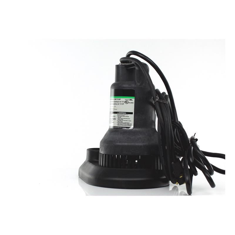 Wayne 1/3 HP 3,000 gph Thermoplastic Tethered Float Switch AC Sump Pump 8 ft.