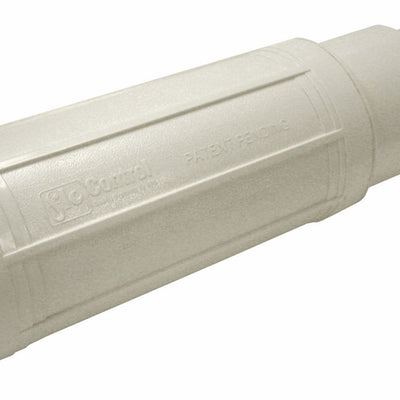 NDS Pro-Span Schedule 40 4 in. Hub each X 4 in. D Spigot PVC Repair Coupling