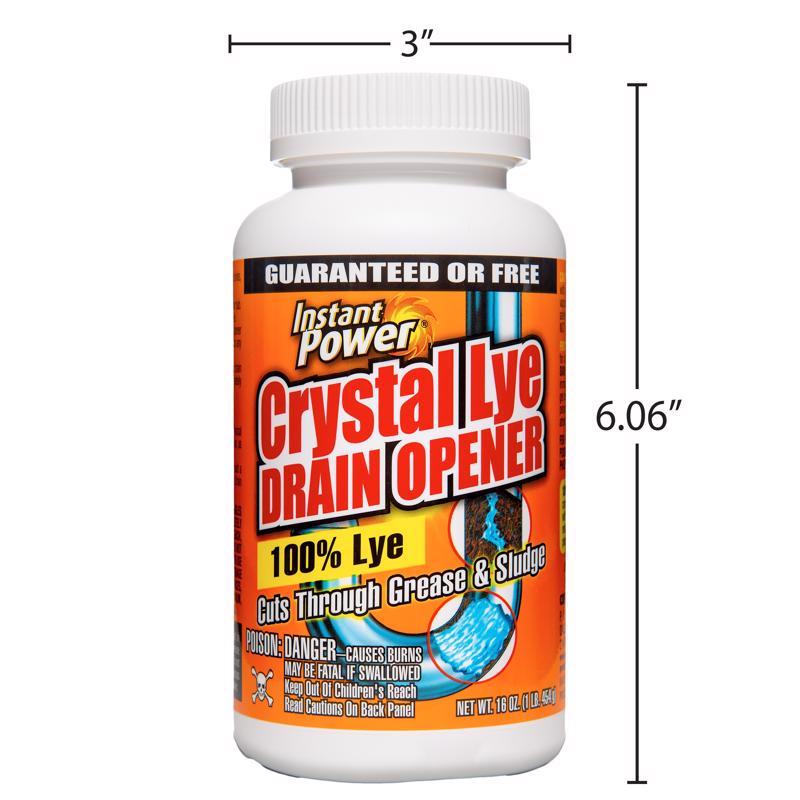 Instant Power Crystals Drain Opener 1 lb