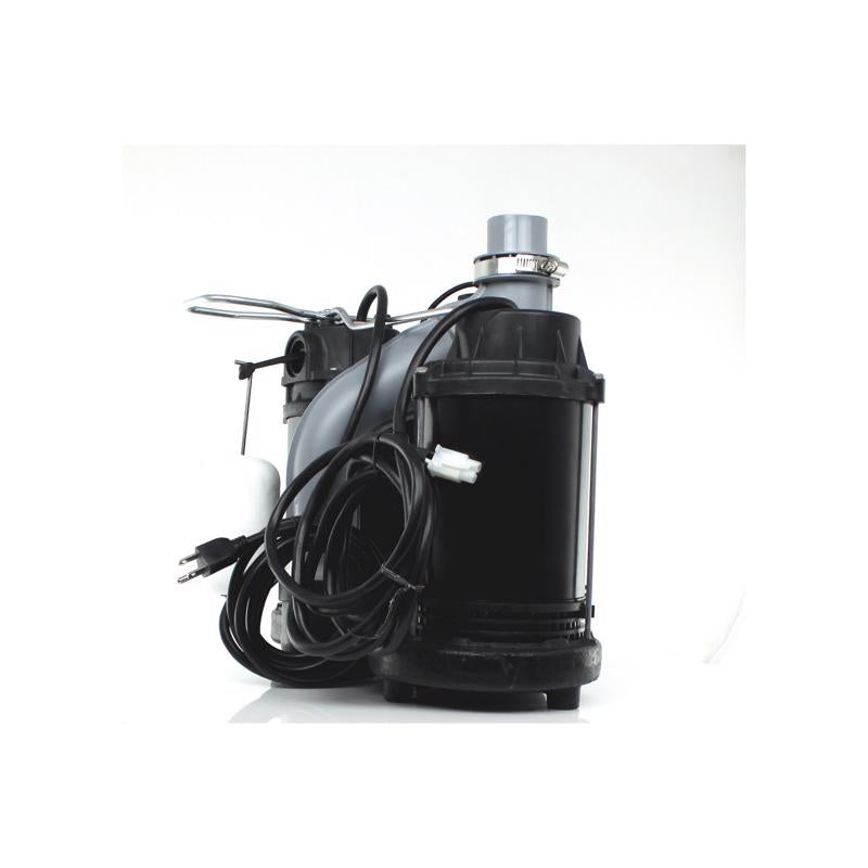 Wayne 1/2 HP 5,100 gph Cast Iron Vertical Float Switch AC Sump Pump 8 ft.