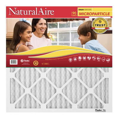 NaturalAire 20 in. W X 20 in. H X 1 in. Synthetic 10 MERV Pleated Microparticle Air Filter