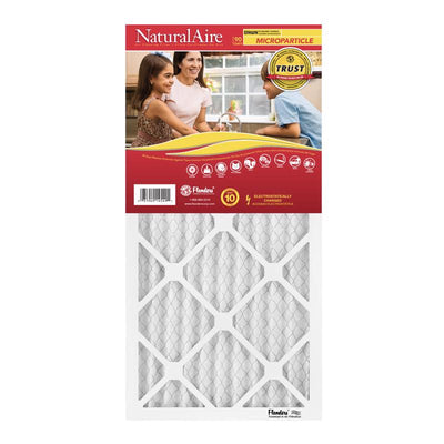 NaturalAire 12 in. W X 24 in. H X 1 in. Synthetic 10 MERV Pleated Microparticle Air Filter