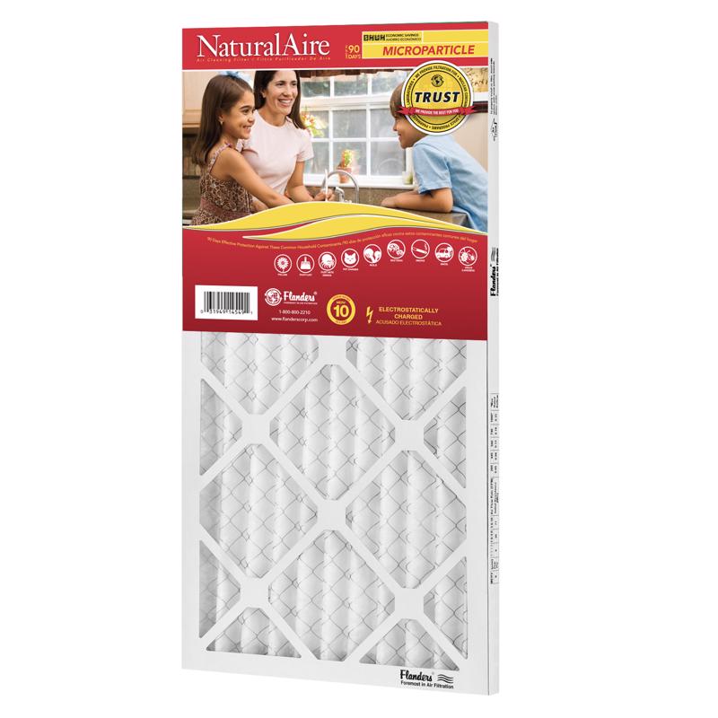 NaturalAire 14 in. W X 20 in. H X 1 in. Synthetic 10 MERV Pleated Microparticle Air Filter
