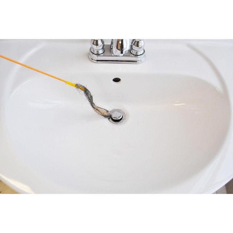 FlexiSnake The Drain Weasel 1.5 ft. L Hair Clog Tool Refill Pack
