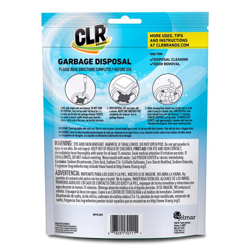 CLR Brands Fresh Scent Garbage Disposal Cleaner 5 ct Tablets