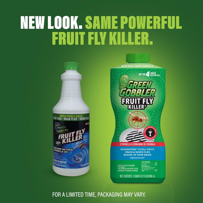 Green Gobbler Liquid Fruit Fly Killer 32 fl. oz.
