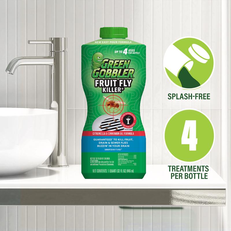 Green Gobbler Liquid Fruit Fly Killer 32 fl. oz.