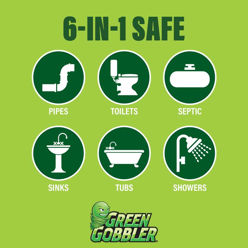 Green Gobbler Liquid Main Line Cleaner 128 oz