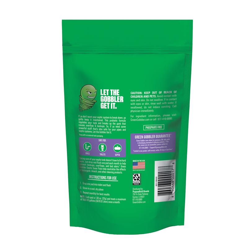 Green Gobbler Tablet Septic System Cleaner 6 ct