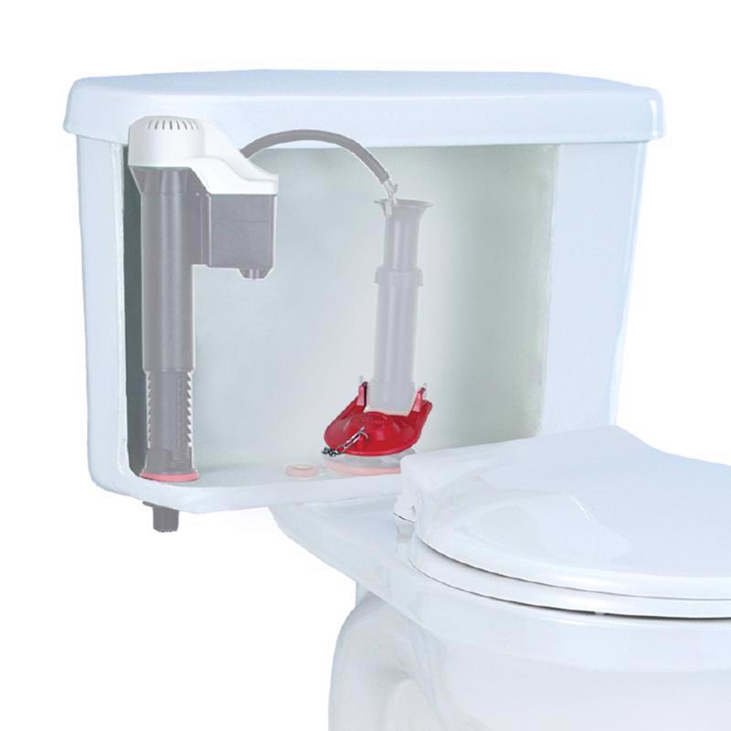 Korky Plus Bulk 12-Pack Toilet Flapper Red Rubber For Universal