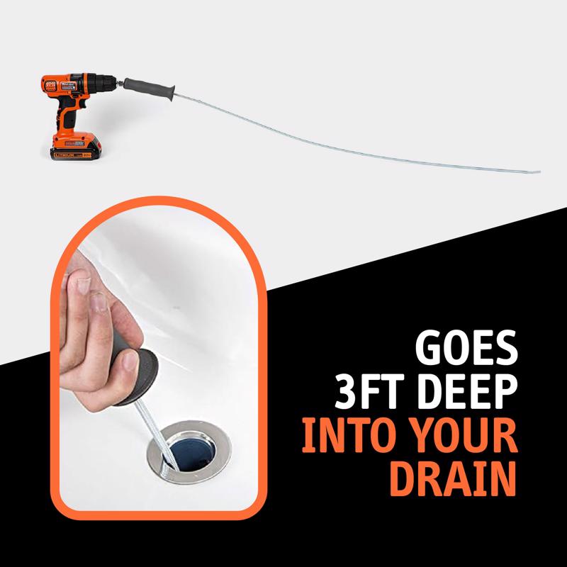 TubShroom 3.5 ft. L Drain Snake