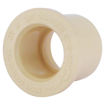 Charlotte Pipe FlowGuard 3/4 in. Hub X 1/2 in. D Spigot CPVC Reducing Bushing
