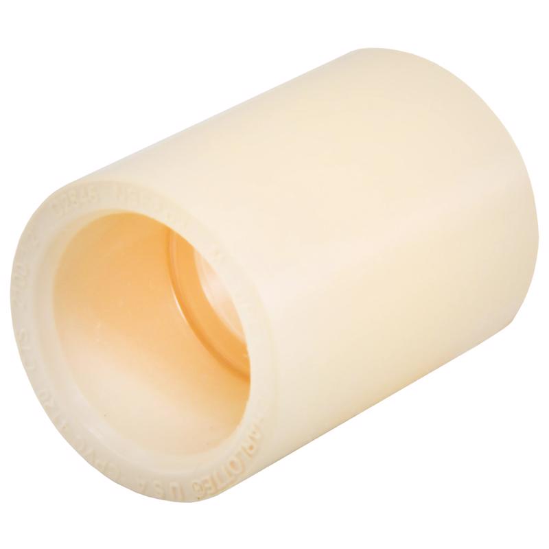 Charlotte Pipe FlowGuard 1/2 in. Socket X 1/2 in. D Socket CPVC Coupling