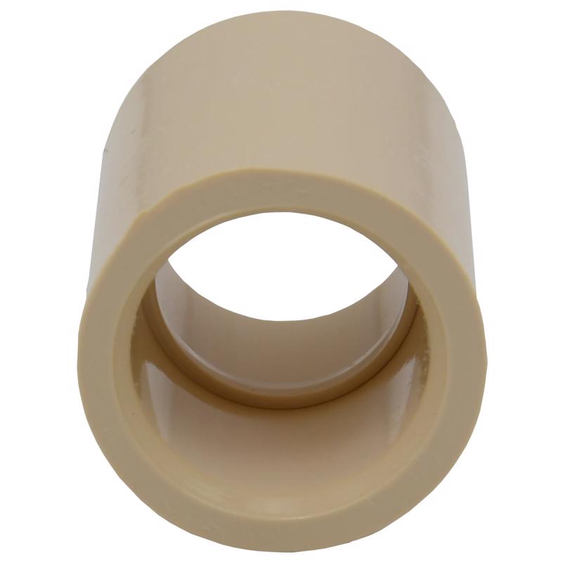 Charlotte Pipe FlowGuard 1/2 in. Socket X 1/2 in. D Socket CPVC Coupling