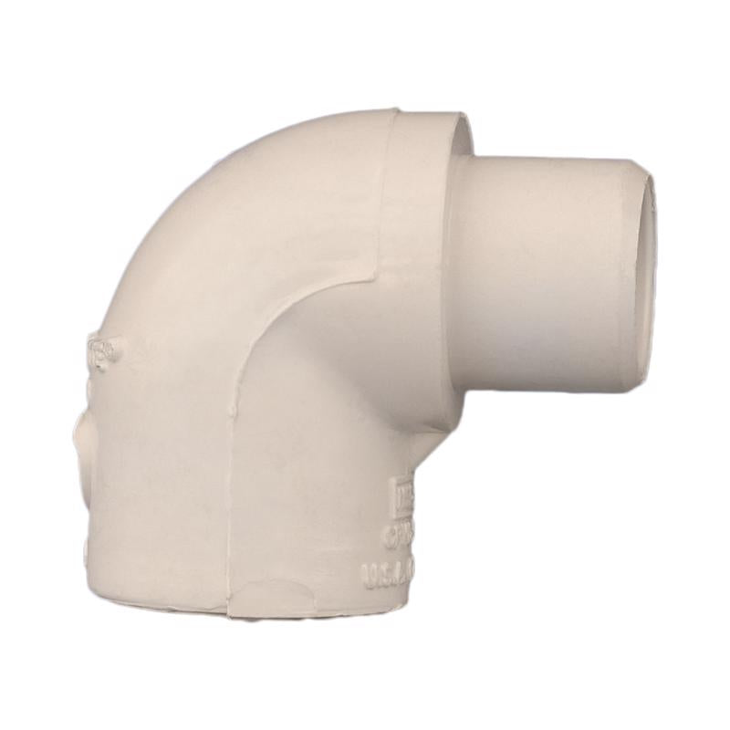 Charlotte Pipe 1/2 in. Spigot X 1/2 in. D Socket CPVC 90 Degree Street Elbow