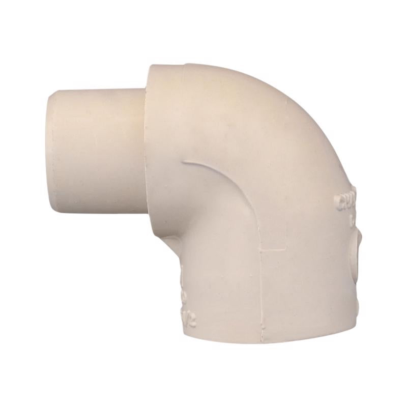 Charlotte Pipe 1/2 in. Spigot X 1/2 in. D Socket CPVC 90 Degree Street Elbow
