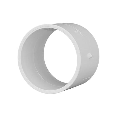 Charlotte Pipe 2 in. Hub X 2 in. D Hub PVC Coupling
