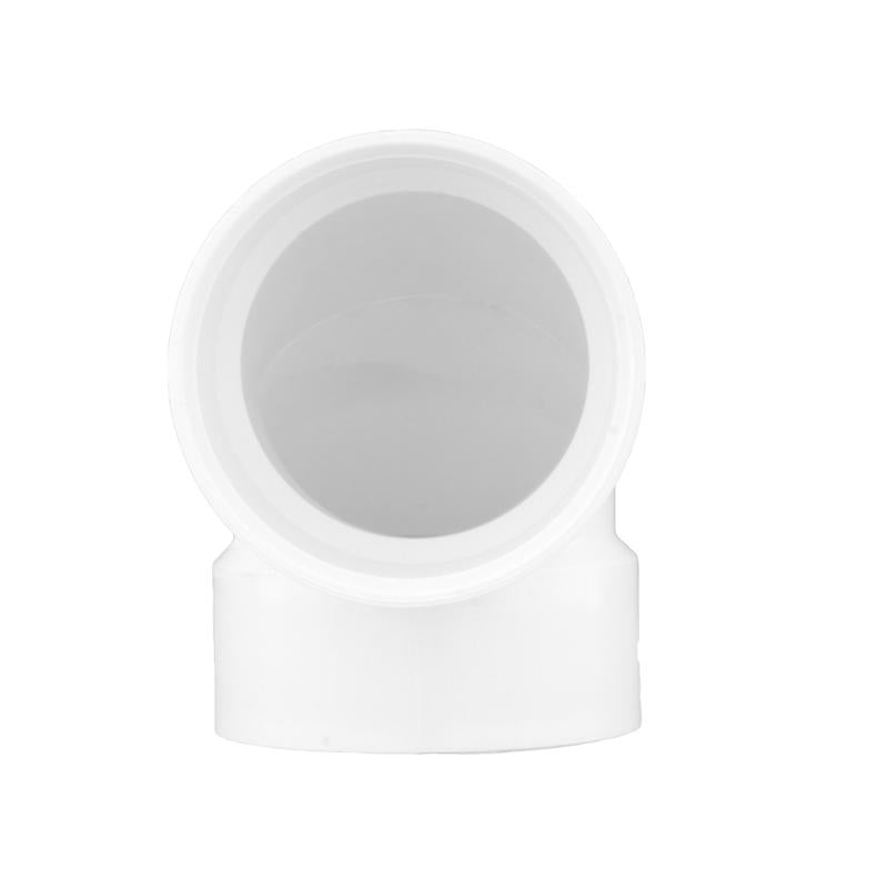 Charlotte Pipe Schedule 40 2 in. Hub X 2 in. D Hub PVC 90 Degree Elbow