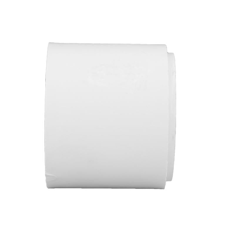 Charlotte Pipe 4 in. Hub X 4 in. D Hub PVC Coupling