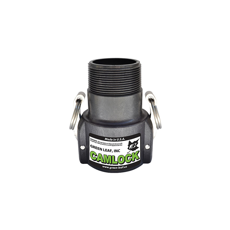 Green Leaf B Series 1-1/2 in. Male X 1-1/2 in. D Female Polypropylene Adapter Coupling