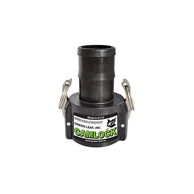 Green Leaf C Series 1-1/2 in. Barb X 1-1/2 in. D Female Polypropylene Adapter Coupling
