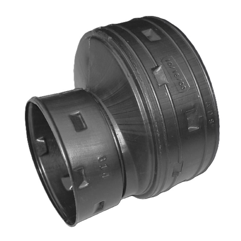 Advanced Drainage Systems 6 in. Snap X 4 in. D Snap Polyethylene 5-1/2 in. Reducing Coupler