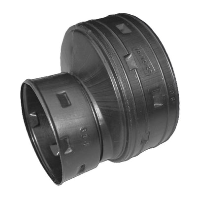 Advanced Drainage Systems 6 in. Snap X 4 in. D Snap Polyethylene 5-1/2 in. Reducing Coupler