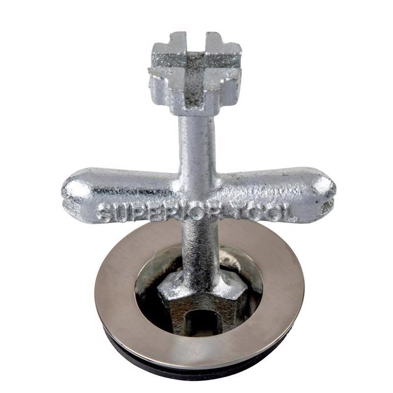 Superior Tool Plug Wrench Silver