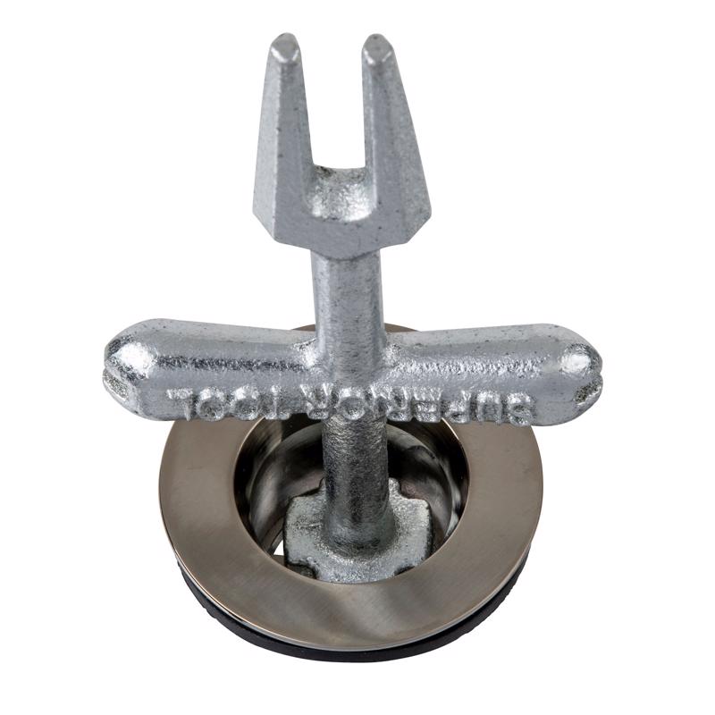 Superior Tool Plug Wrench Silver