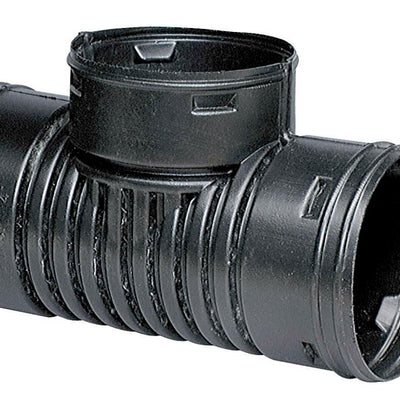 Advanced Drainage Systems 6 in. Snap X 6 in. D Snap Polyethylene 12 in. Tee