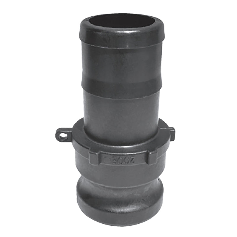 Green Leaf Camlock 2 in. Male X 2 in. D Barb Polypropylene Coupler