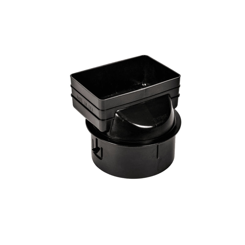 Advanced Drainage Systems 6 in. Snap Polyethylene 7 in. Downspout Adapter