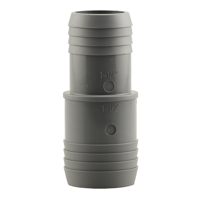 Boshart Industries 1-1/2 in. Insert in. X 1-1/4 in. D Insert Polypropylene Reducing Coupling