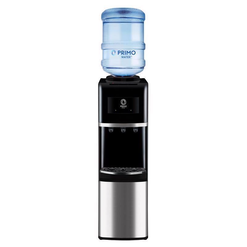 Primo Water Pro 3-5 gal Black Water Dispenser Stainless Steel