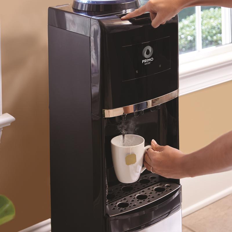 Primo Water Pro 3-5 gal Black Water Dispenser Stainless Steel