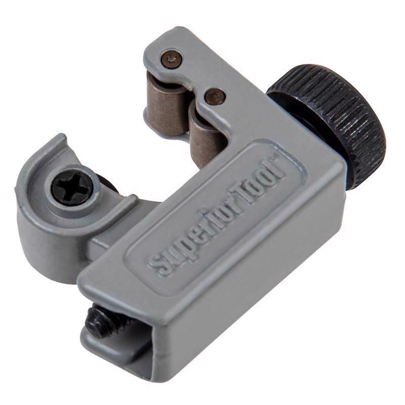 Superior Tool 7/8 in. Mini Tube Cutter Black/Gray