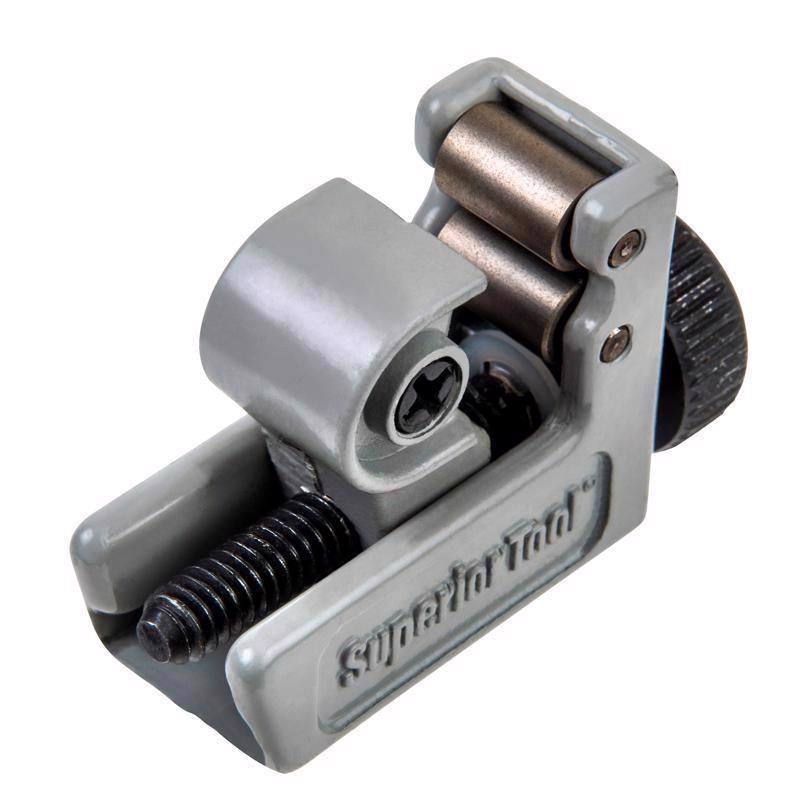 Superior Tool 7/8 in. Mini Tube Cutter Black/Gray