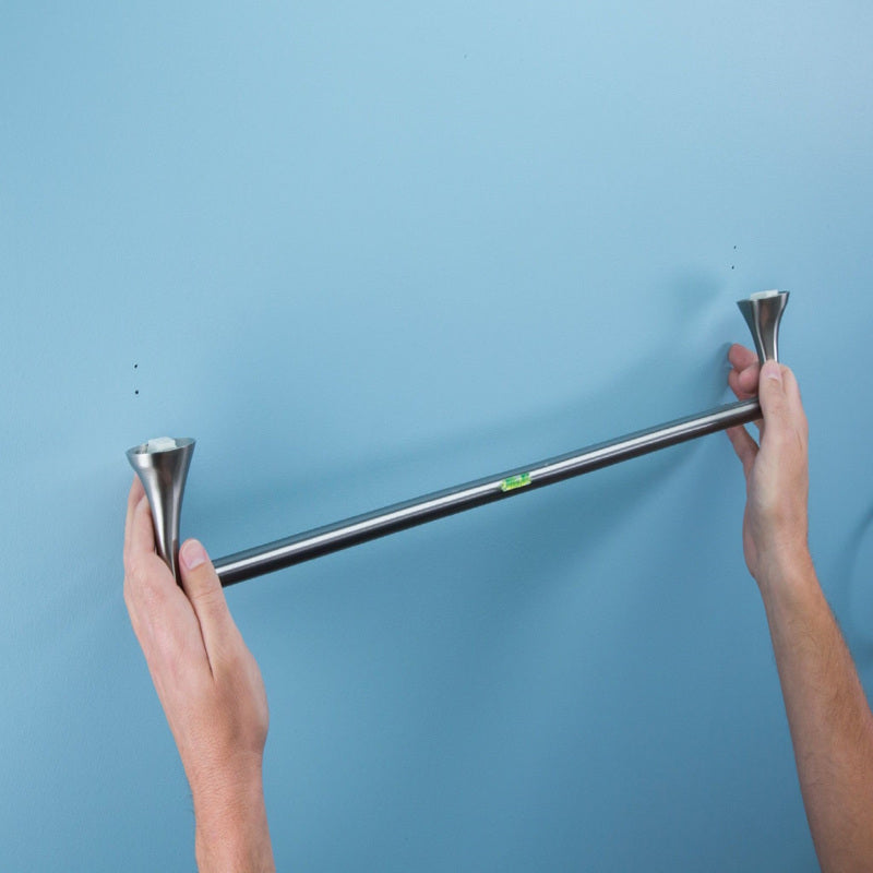 Moen Darcy Brushed Nickel Towel Bar 18 in. L Zinc