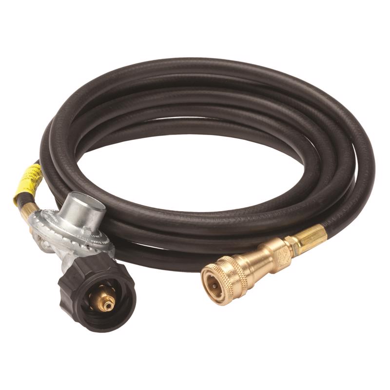 Mr. Heater 12 ft. L Brass/Plastic Quick Connect Hose Assembly and Regulator