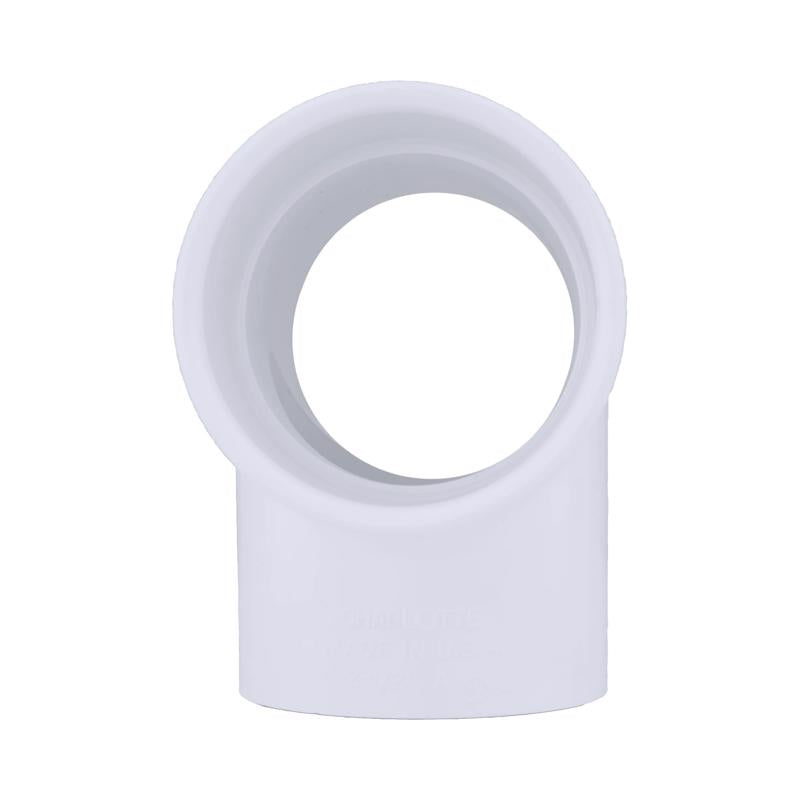 Charlotte Pipe Schedule 40 2-1/2 in. Slip X 2-1/2 in. D Slip PVC Tee