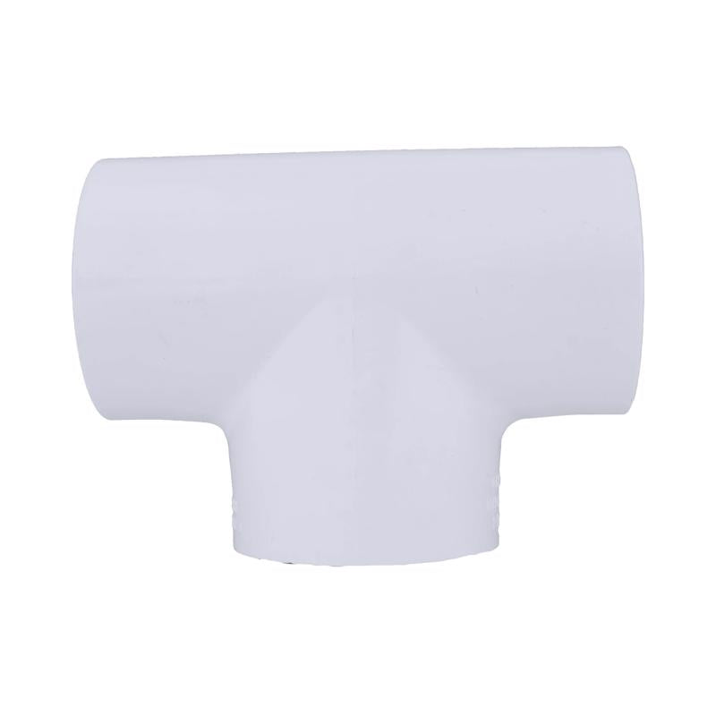 Charlotte Pipe Schedule 40 2-1/2 in. Slip X 2-1/2 in. D Slip PVC Tee