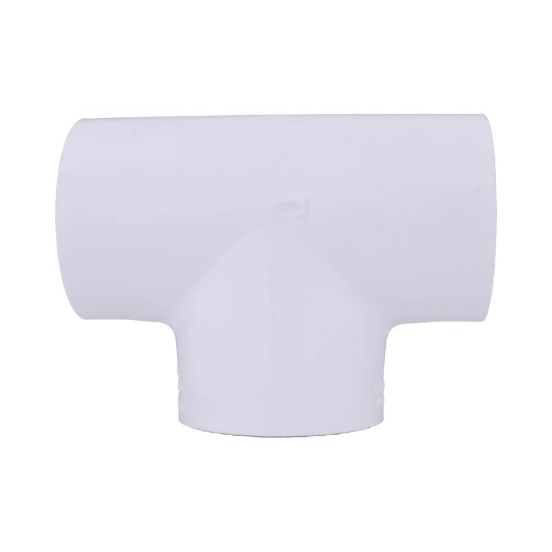 Charlotte Pipe Schedule 40 2-1/2 in. Slip X 2-1/2 in. D Slip PVC Tee