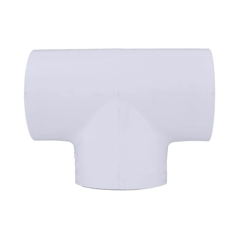Charlotte Pipe Schedule 40 3 in. Slip X 3 in. D Slip PVC Tee