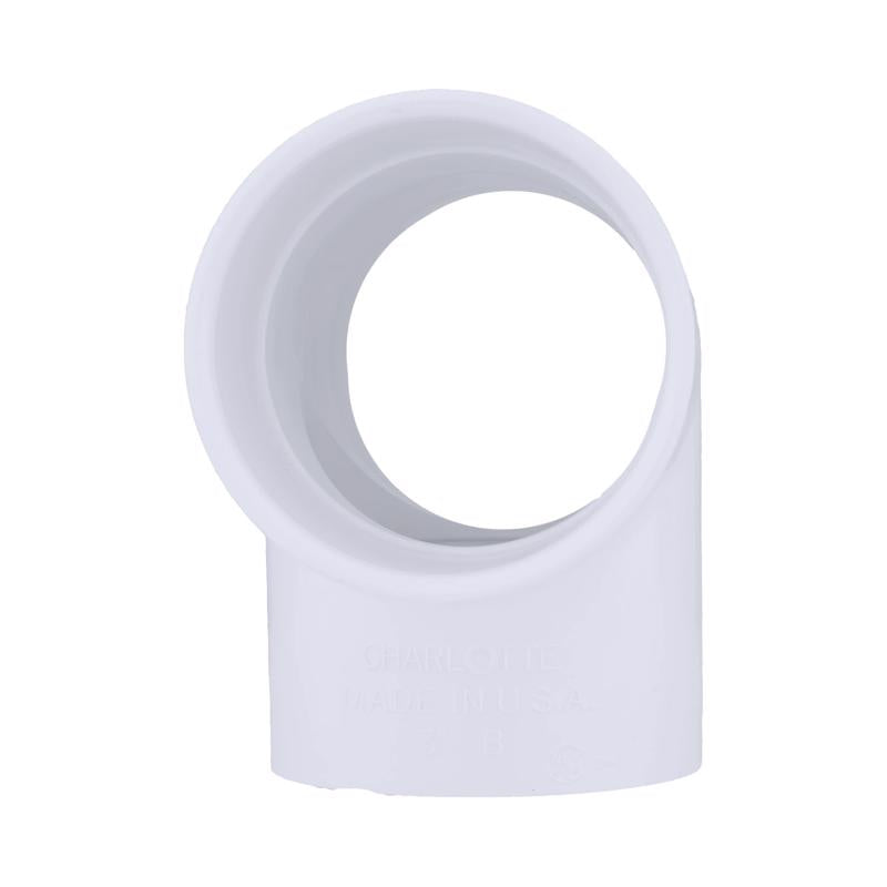 Charlotte Pipe Schedule 40 4 in. Slip X 4 in. D Slip PVC Tee