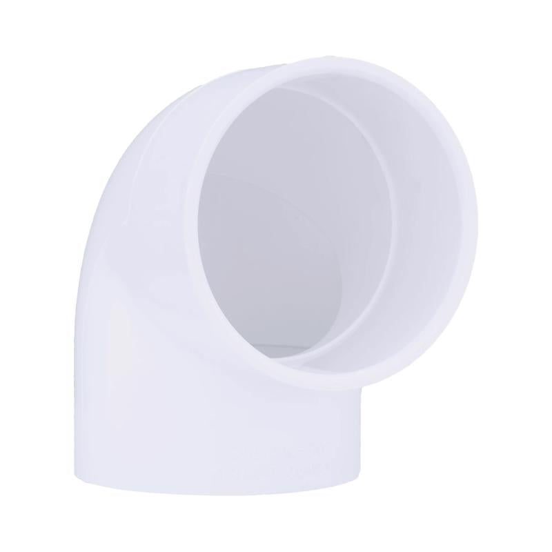 Charlotte Pipe Schedule 40 4 in. Slip X 4 in. D Slip PVC Elbow