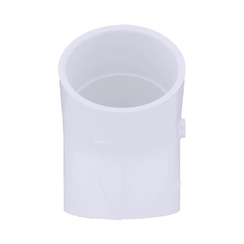 Charlotte Pipe Schedule 40 3 in. Slip X 3 in. D Slip PVC 45 Degree Elbow