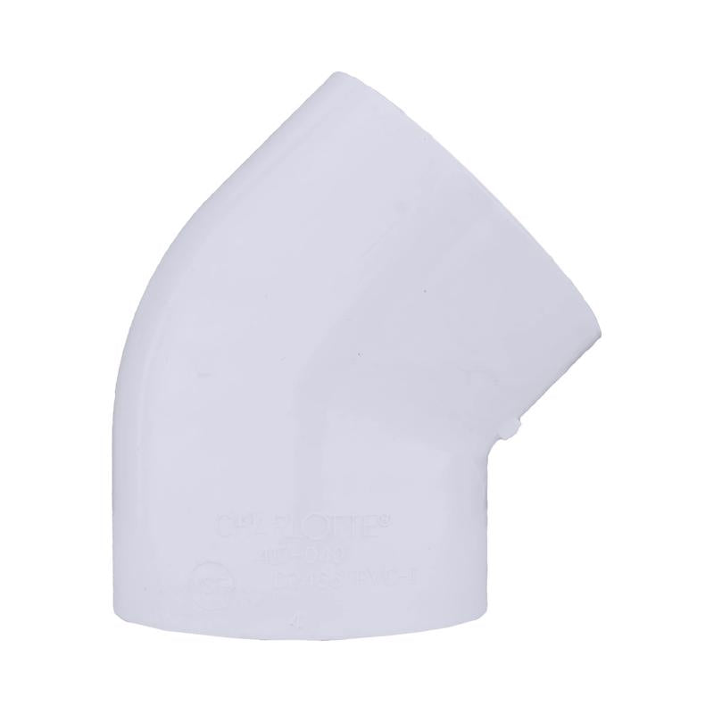 Charlotte Pipe Schedule 40 4 in. Slip X 4 in. D Slip PVC Elbow